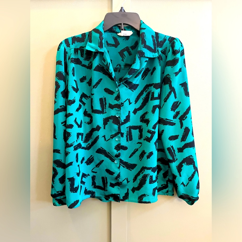 Vintage green shirt. Size small/medium